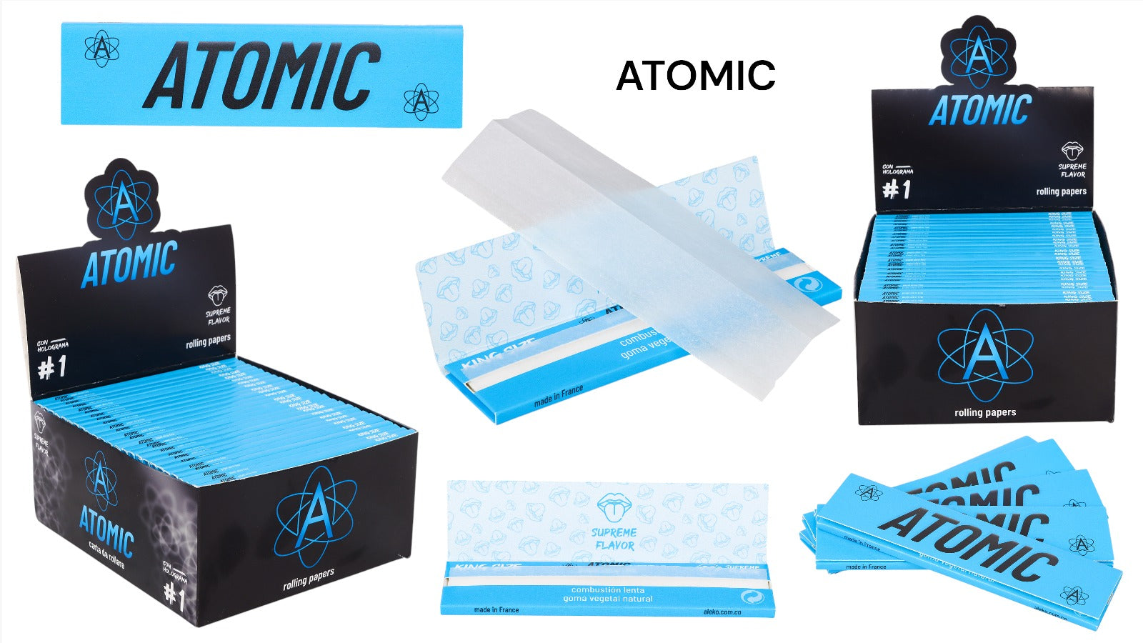 PAPEL ATOMIC NEGRO #12 (33H*50L) PAPEL ATOMIC NEGRO #12 (33H*50L)